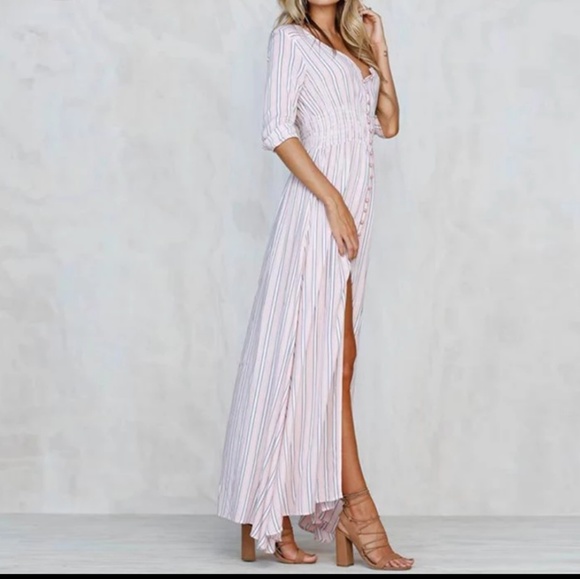 Dresses & Skirts - Island boho dress NWOT